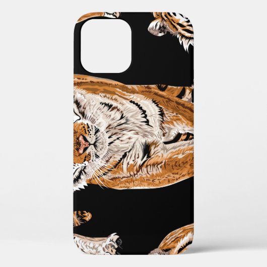 Bengalen tijger schets:  dierenprint Case-Mate iPhone case (Achterkant)