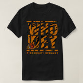 Bengalen TShirtWho Dey Bengals T-shirt (Design voorkant)