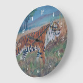 Bengalen van de muur van Tiger Grote Klok (Hoek)