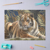 Bengalen van de tropische palm van Tiger Tissuepapier (Craft)