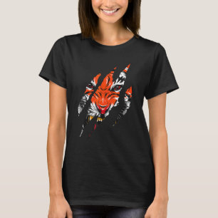 Bengalen van tijger, slingerscheurtje t-shirt