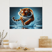 Bengalen's Ocean Dance Poster (Keuken)