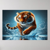 Bengalen's Ocean Dance Poster (Voorkant)