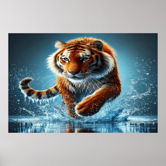 Bengalen's Ocean Dance Poster (Voorkant)