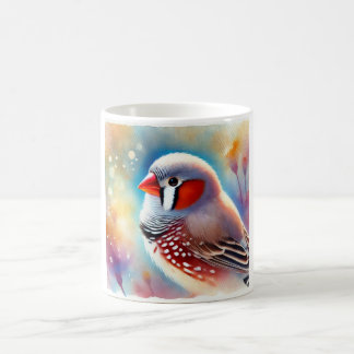 Bengalese Finch 210624AREF129 - Watercolor Koffiemok