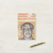 Bengalese poststempel post-it® notes (Op bureau)