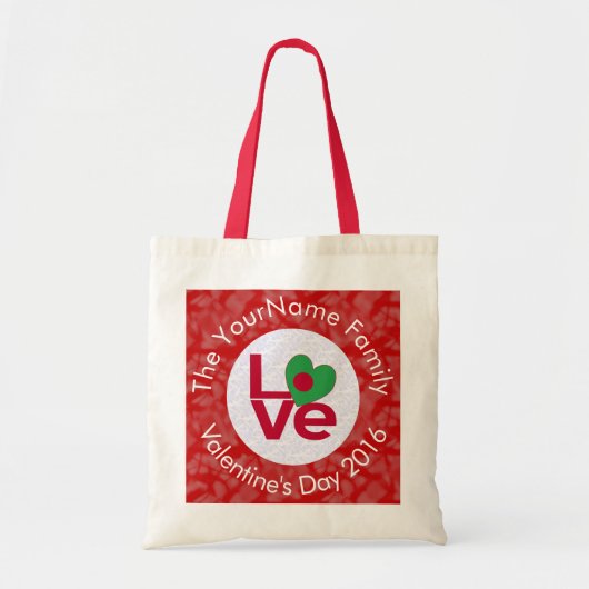 Bengalese vlag Rode letters HOUDEN wit op rood Tote Bag (Voorkant)