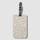 Bengalfabet Bagagelabel (Voorkant (verticaal))