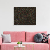 Bengali Canvas Afdruk (Insitu (Woonkamer))