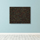 Bengali Canvas Afdruk (Insitu (Houten vloer))
