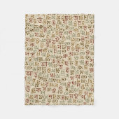 Bengali Fleece Deken (Voorkant)