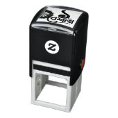 Bengali New Year Celebration personalize black Zelfinktende Stempel (Product)