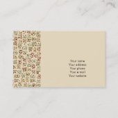 Bengali Visitekaartje (Voorkant)