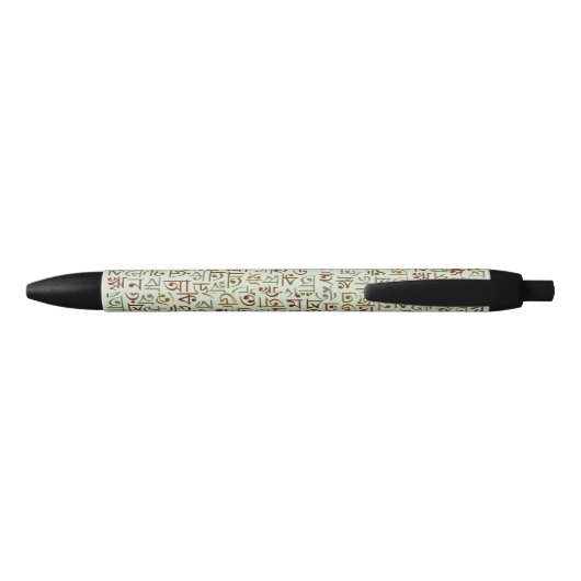 Bengali Zwarte Inkt Pen (Achterkant)