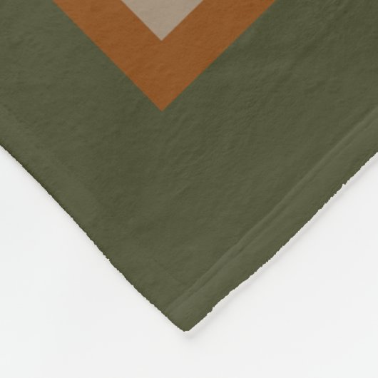 Bengalige tijger, gepersonaliseerde fleece Blanket (Hoek)