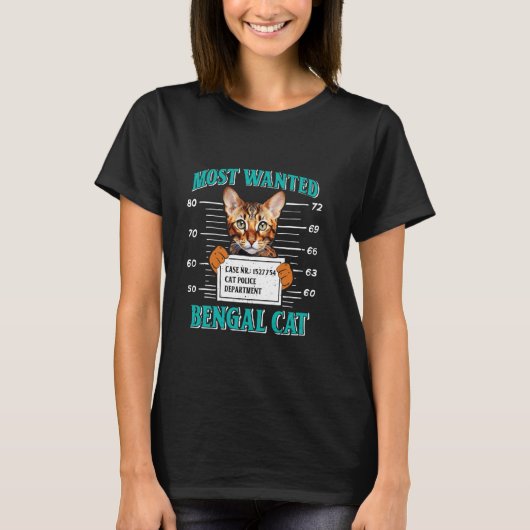 Bengalkat eigenaren MEEST GEWILDE BENGALKAT liefhe T-shirt (Voorkant)