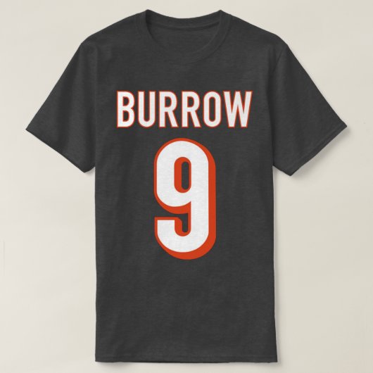 Bengals Joe Burrow T-shirt (Design voorkant)