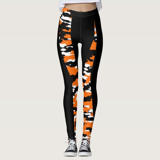 Bengals Tiger Leggings (Voorkant)