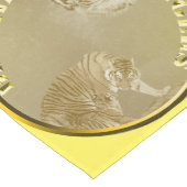 Bengals Tijgers Gouden Munt,  Korte Tafelloper (Hoek)