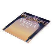 Bengaluru, Indiase reisposter Tegeltje (Zijkant)