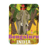 Bengaluru Indische reisposter Magneet (Verticaal)