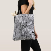 Bengaluru Karnataka Kaart Tote Bag (Dichtbij)
