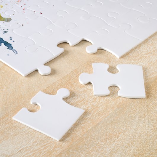 Bengaluru Skyline India Bangalore Legpuzzel (Zijkant)