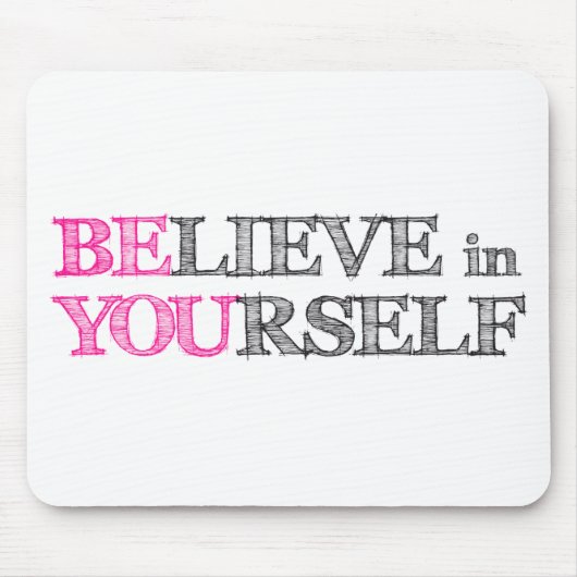 BENgeloof in jezelf Muismat (Voorkant)