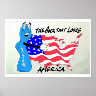 Bengelton Sokken Poster