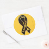 Benghazi 4 lint ronde sticker (Envelop)
