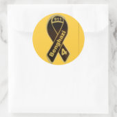 Benghazi 4 lint ronde sticker (Tas)