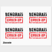 Benghazi Hoesje omhoog Rechthoekige Sticker (Vel)