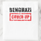 Benghazi Hoesje omhoog Rechthoekige Sticker (Tas)