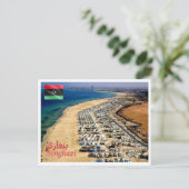 Benghazi - Libië - strand - Briefkaart (Staand voorkant)