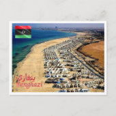 Benghazi - Libië - strand - Briefkaart (Voorkant)
