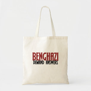 Benghazi vraagt om antwoorden tote bag