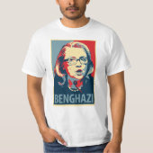 Benghazy T-shirt - Obama poster parody (Voorkant)