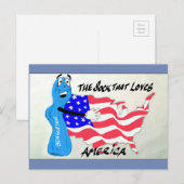 Bengleton Socks-Briefkaart Briefkaart (Voorkant / Achterkant)