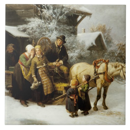 Bengt Nordenberg - Starthuis verlaten Tegeltje (Voorkant)