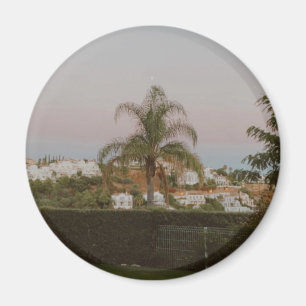 Benhavis Palm Tree, Marbella, Andalusië, Spanje Magneet