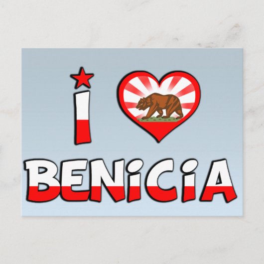 Benicia, CA Briefkaart (Voorkant)