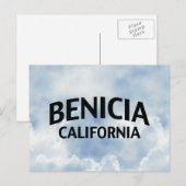 Benicia California Briefkaart (Voorkant / Achterkant)