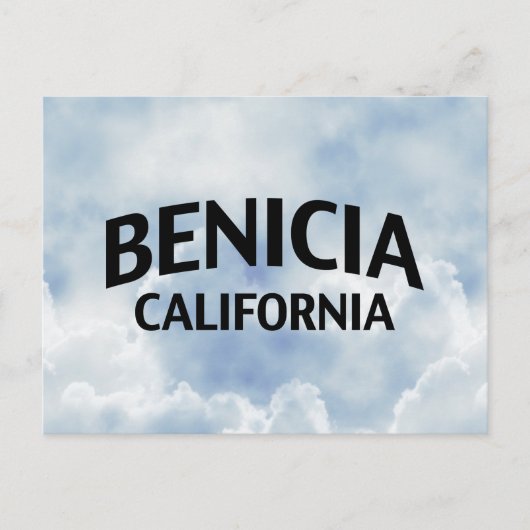 Benicia California Briefkaart (Voorkant)