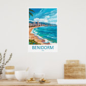 Benidorm 1 poster (Keuken)