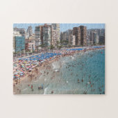 Benidorm Beach Jigsee Puzzle Legpuzzel (Horizontaal)