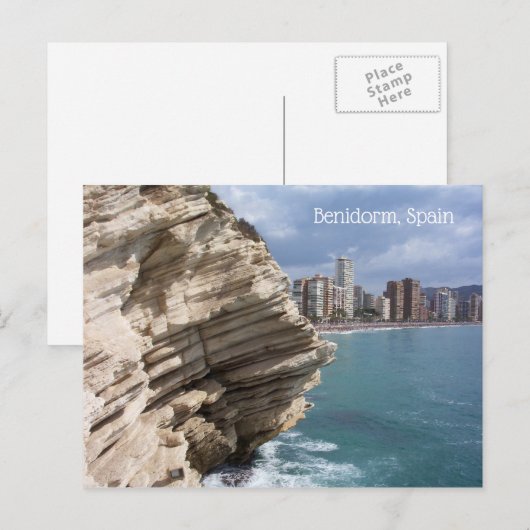 Benidorm, Briefkaart Spanje (Voorkant / Achterkant)