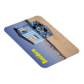 Benidorm, caseta de salvamento en la playa magneet (Rechterzijde)