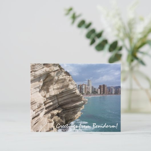 Benidorm Costa Blanca Spanje Briefkaart (Staand voorkant)