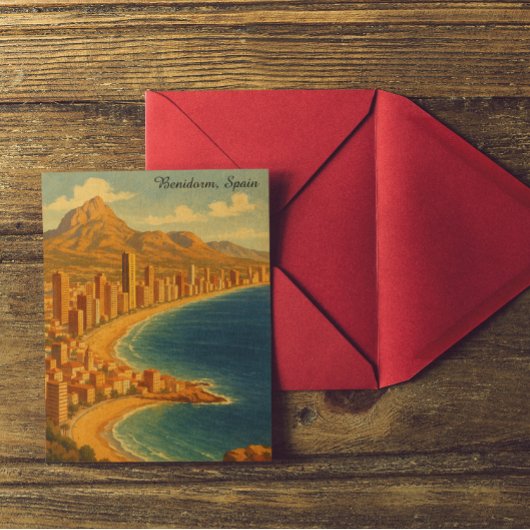  Benidorm Costa Blanca Spanje Reizen Briefkaart