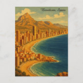  Benidorm Costa Blanca Spanje Reizen Briefkaart (Voorkant)